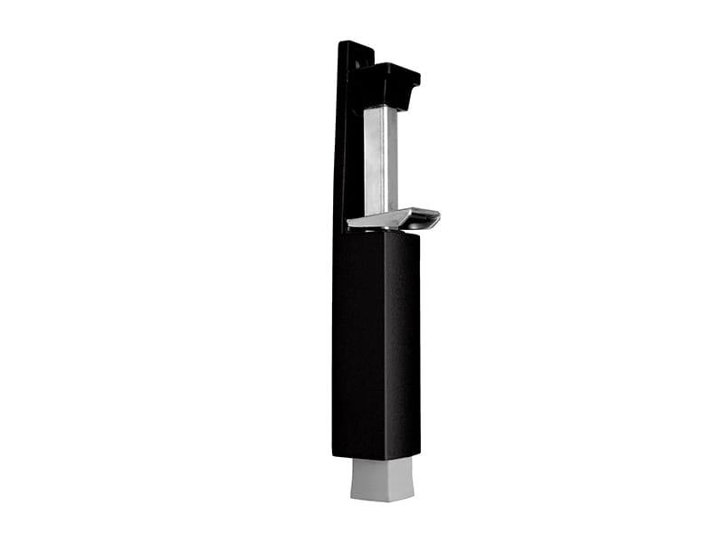 Deurvastzetter luxe uitslag 60 mm zwart