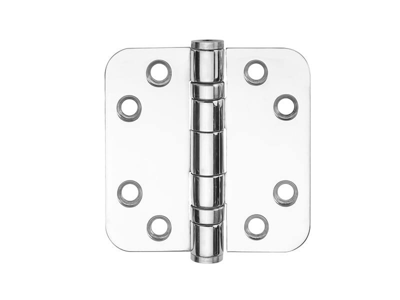 Kogellagerscharnier Gepolijst RVS Basics LBSA7676 Platkop met afgeronde hoeken