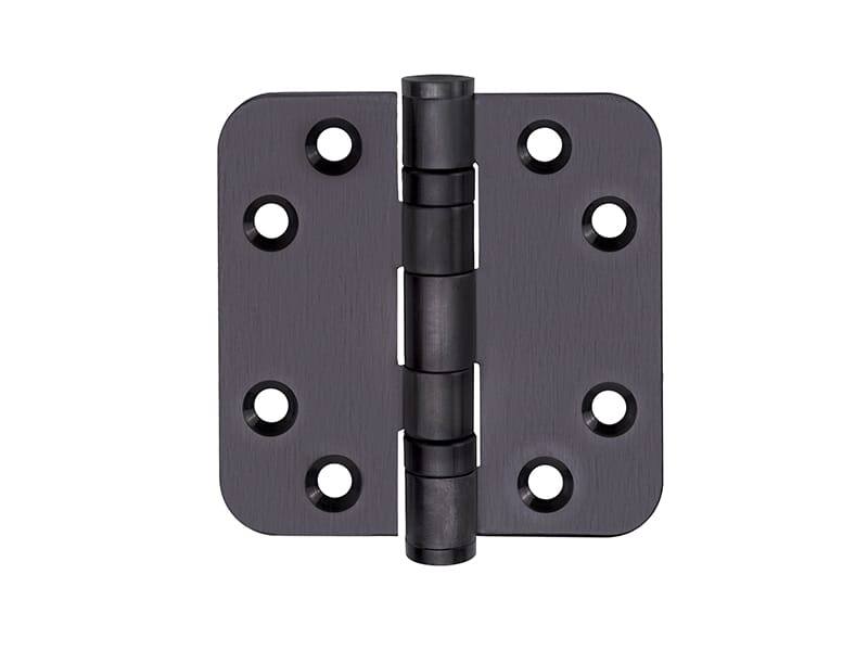 Kogellagerscharnier Gunmetal PVD Basics LBSA7676 Platkop met afgeronde hoeken