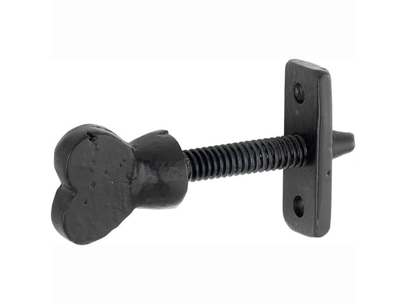 Belegschroef Zwart ijzer Hartkop 45x6mm