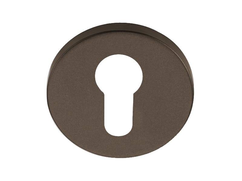 Profielcilinderrozet Brons Intro rond 52mm, 6mm dik