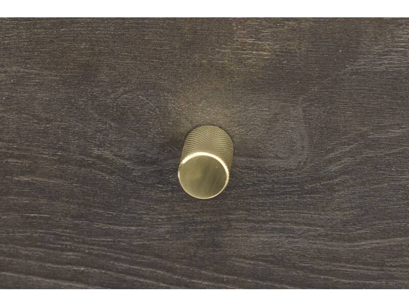Meubelknop Stif Graf Mat Goud rond 17,5mm