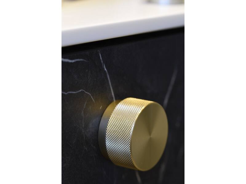 Meubelknop Graf rond 50mm Mat Goud