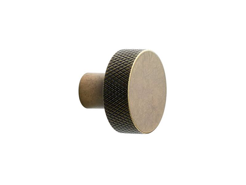 Meubelknop Simon rond 35mm H-29mm Brons