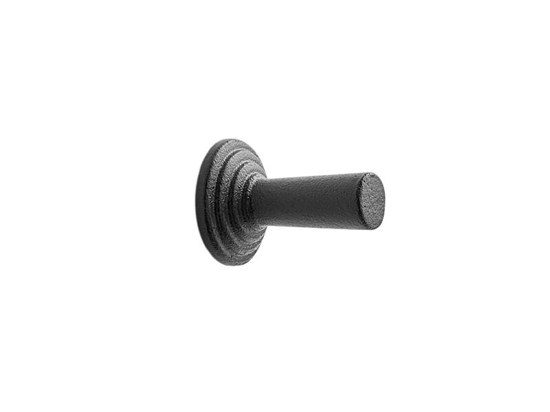 Meubelknop Motion rond 22mm H-30mm oud Zwart