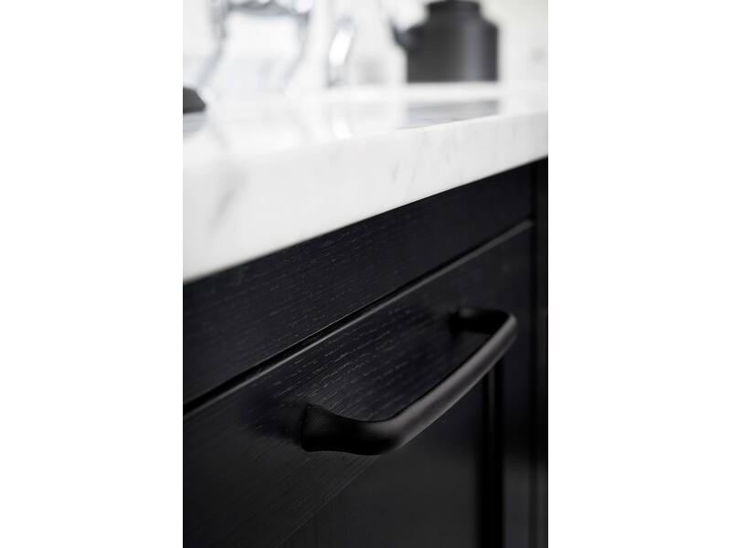 Meubelgreep Provence 160mm oud Zwart