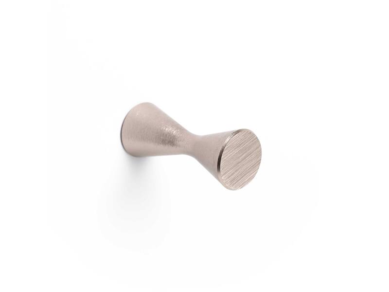 Kapstokhaak Diabolo rond 21mm H-50mm RVS Look