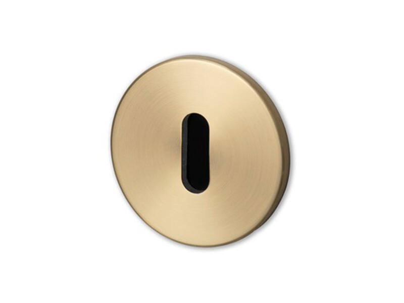 Sleutelrozet Messing rond 51mm