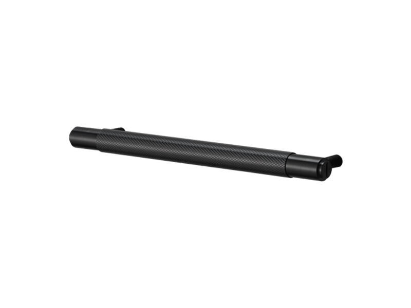 Meubelgreep Cross Zwart diamond-cut 260mm h.o.h. 225mm
