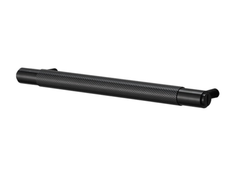 Meubelgreep Cross Zwart diamond-cut 360mm h.o.h. 325mm