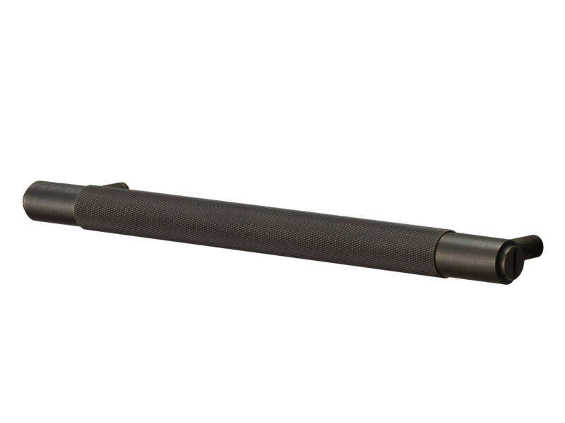 Meubelgreep Cross Brons diamond-cut 360mm h.o.h. 325mm