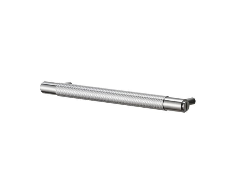 Meubelgreep Cross RVS diamond-cut 260mm h.o.h. 225mm