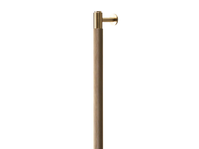 Meubelgreep Cross Messing diamond-cut 760mm h.o.h. 725mm