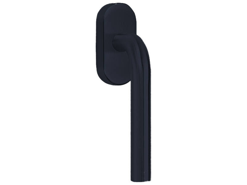Draaikiep raamkruk Gunmetal PVD Verona 19mm x 135mm