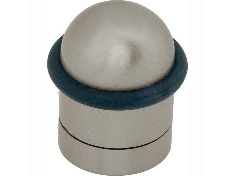 Deurstopper Mat nikkel Cilinder 32mm