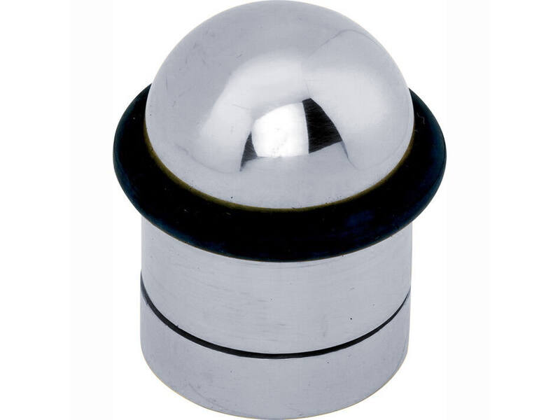 Deurstopper Chroom Cilinder 32mm