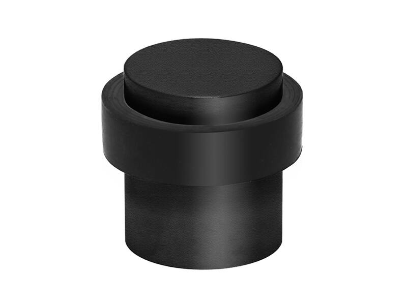Deurstopper Zwart Cilinder 39mm