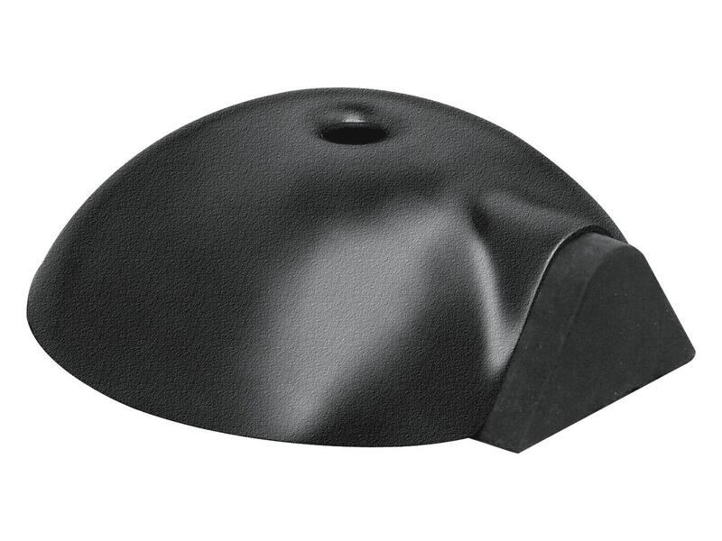 Deurstopper Zwart schildpad model 84mm