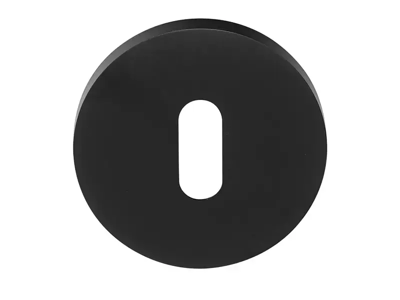 Sleutelrozet Zwart PVD Formani Gensler Rivio GLN53 rond 53mm