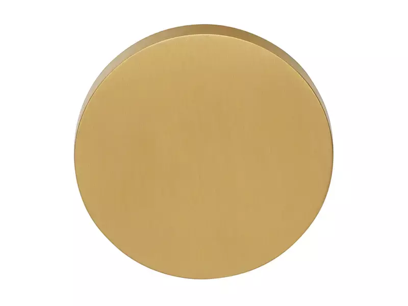 Blindrozet Mat goud PVD Formani Gensler Rivio GLB53 rond 53mm