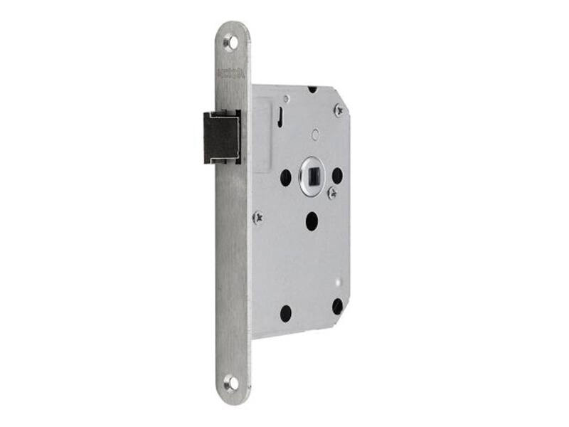 Insteek loopslot RVS doornmaat 50, 1200 serie 174x20mm, hoogwaardig slot