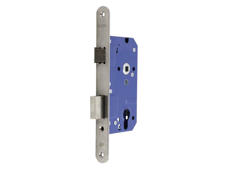 Veiligheidsinsteekslot SKG2 PC72 RVS doornmaat 50, LS/RS Afgerond 238x25mm