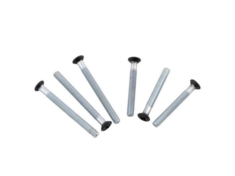 Veiligheidsbeslag SKG 3-sterren met kerntrekbeveiliging Zwart aluminium Curve PC55