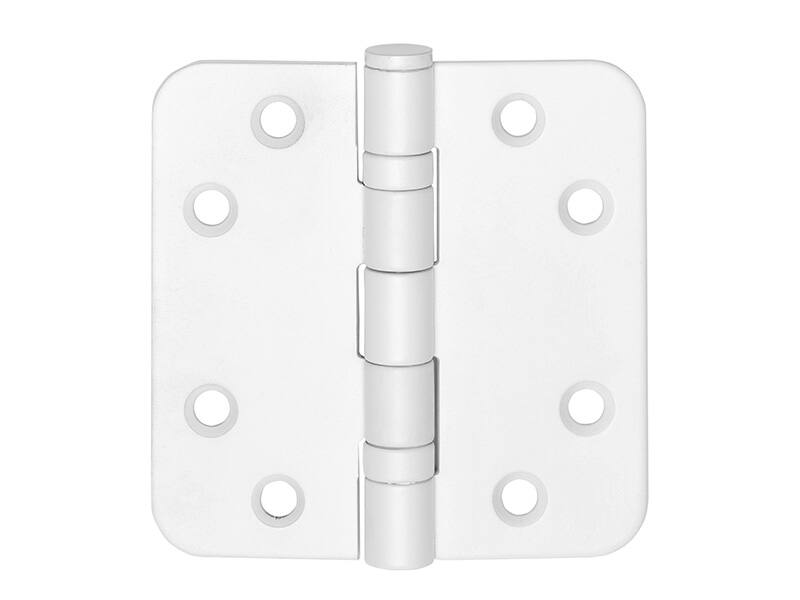 Kogellagerscharnier Wit Basics LBSA8989 platkop afgeronde hoeken