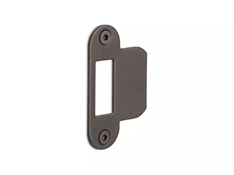 Sluitplaat Loopslot Brons afgerond 23,3x71,5mm