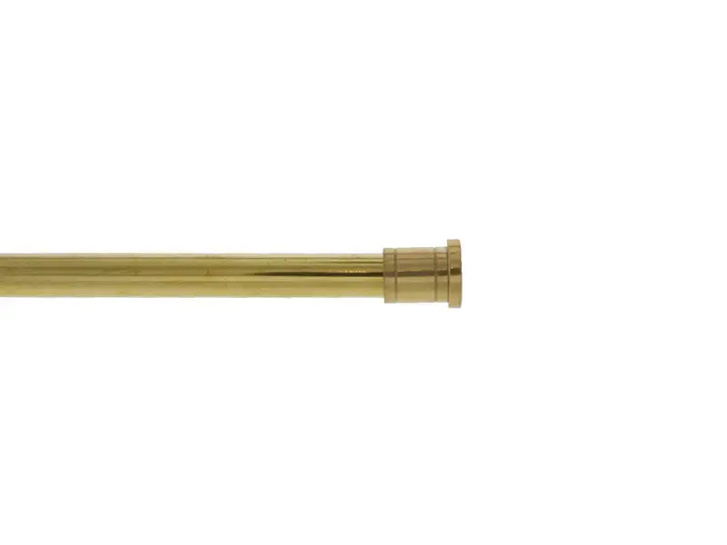 Roede bussteun Messing in de dag voor roede 10 mm