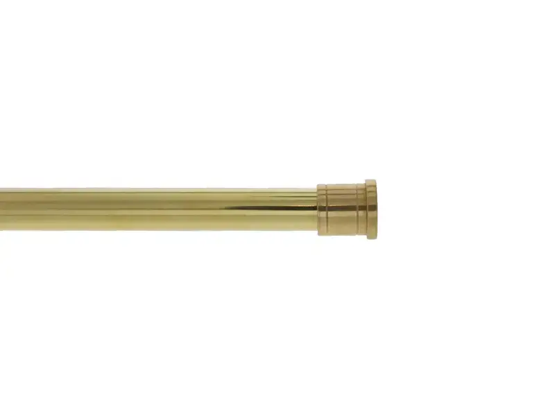 Roede bussteun Messing in de dag voor roede 13 mm