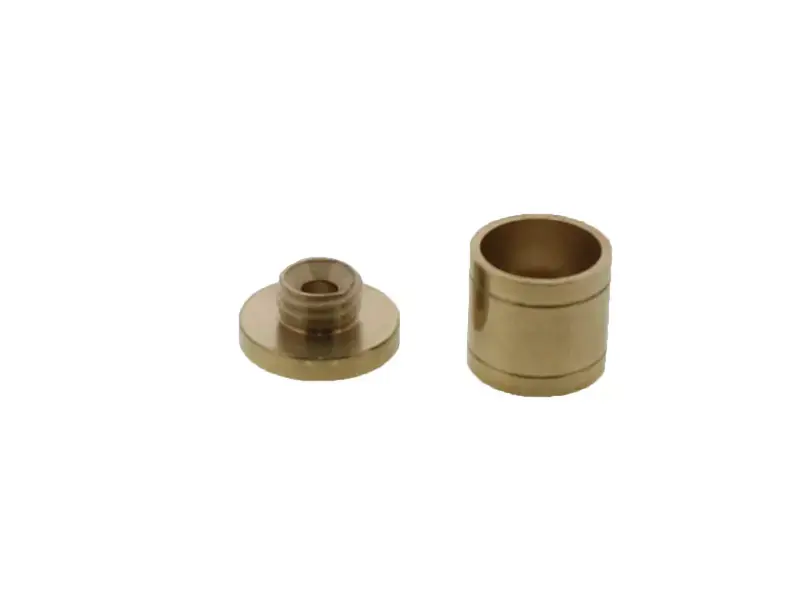 Roede bussteun Messing in de dag voor roede 13 mm