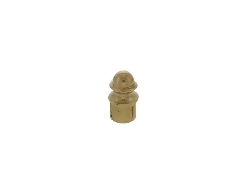 Eindknop Messing Piril voor roede 13 mm