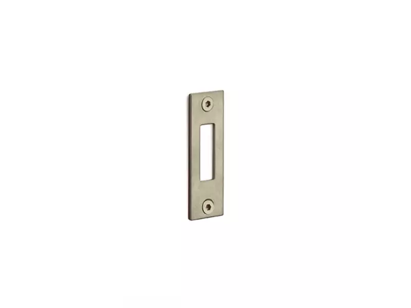 Sluitplaat Kastslot Champagne PVD rechthoekig 24x70mm