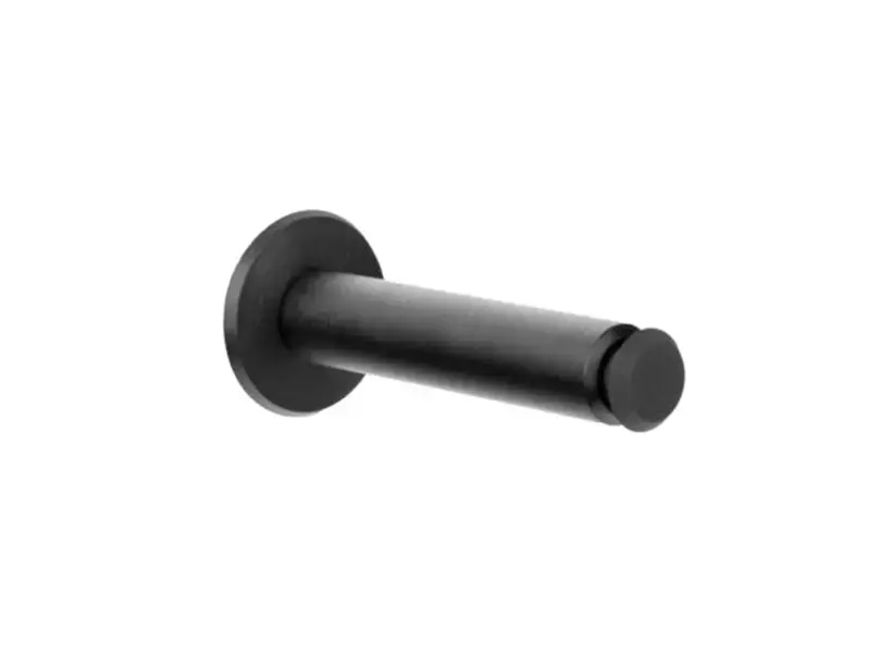 Deurstopper Fase Mat zwart wandmodel