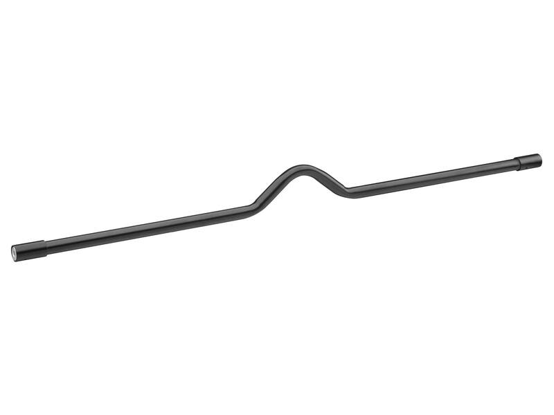 SecuBar Barrierestang Twist Combi Zwart, in het kozijn