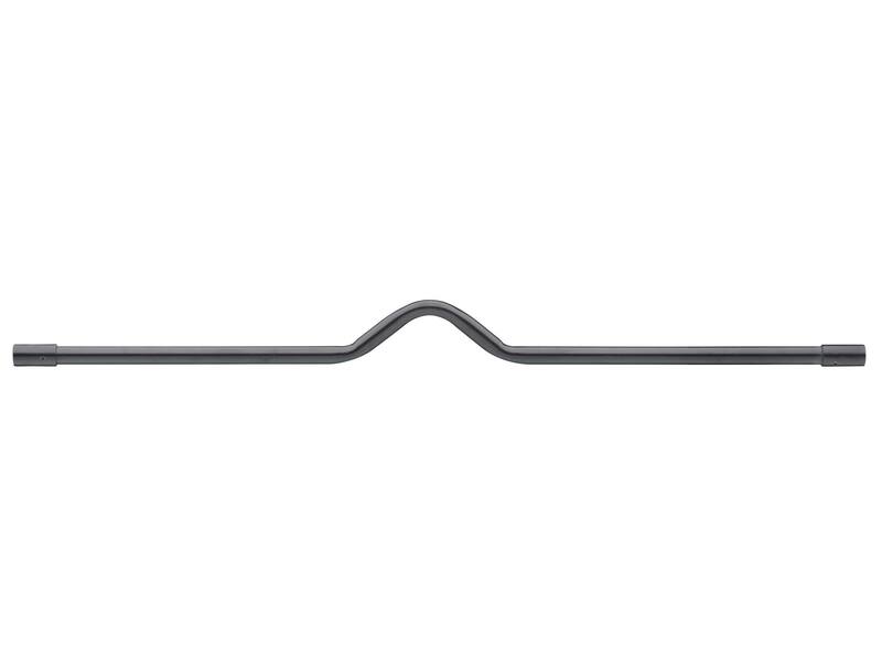 SecuBar Barrierestang Twist Combi Zwart, in het kozijn