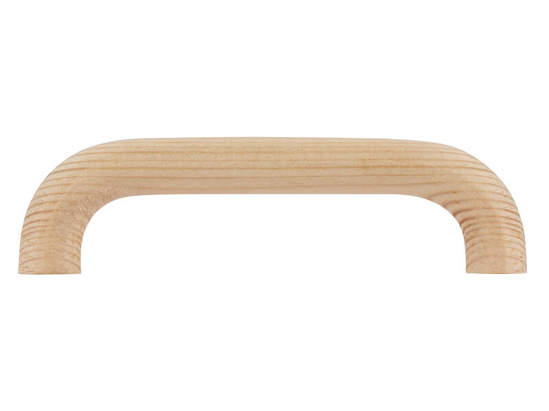 Meubelgreep grenen hout 96mm 108x13x30mm