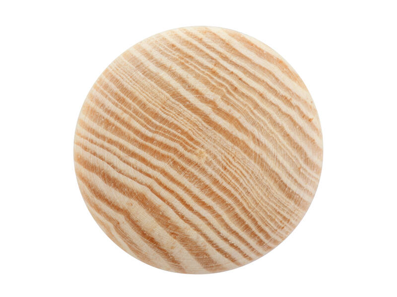 Meubelknop grenen hout 30mm 30x30x26mm