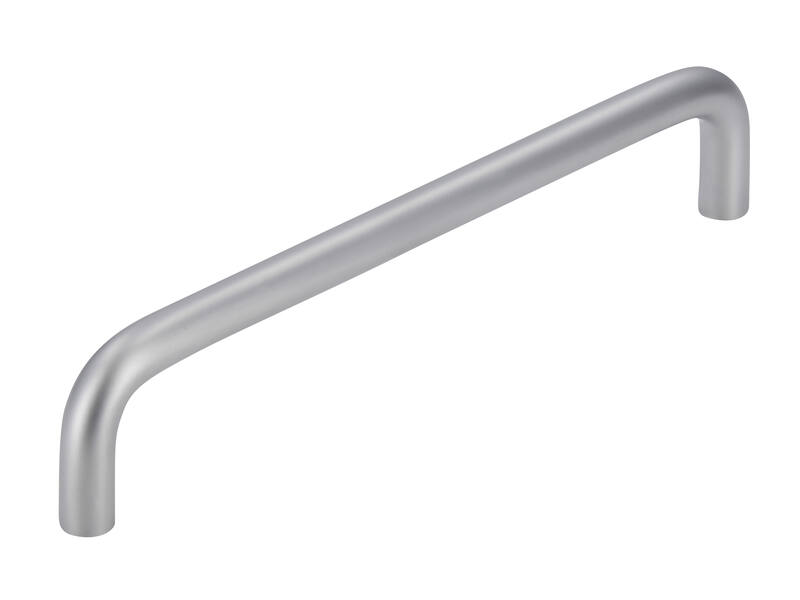 Meubelgreep mat chroom U-model 128mm 136x8x27mm