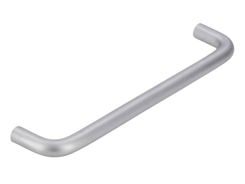 Meubelgreep mat chroom U-model 128mm 136x8x27mm
