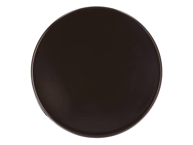 Meubelknop zwart/bruin kunststof 40mm 40x40x22mm