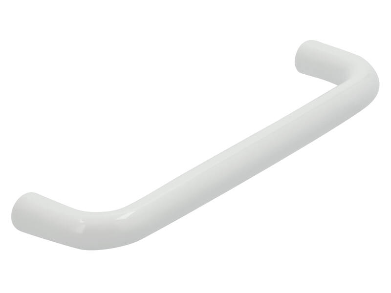 Meubelgreep wit U-model 96mm 104x8x27mm