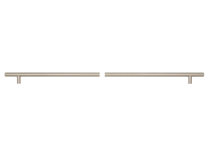 Meubelgreep RVS look 608mm 688x12x32mm