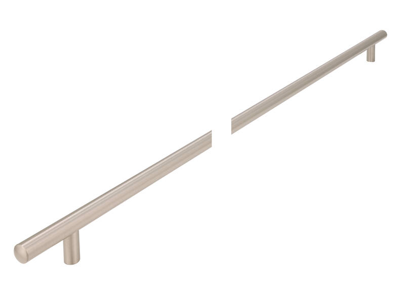 Meubelgreep RVS look 736mm 816x12x32mm