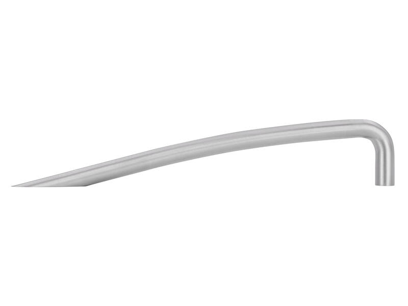 Meubelgreep RVS Half Bow 160mm 195x10x35mm