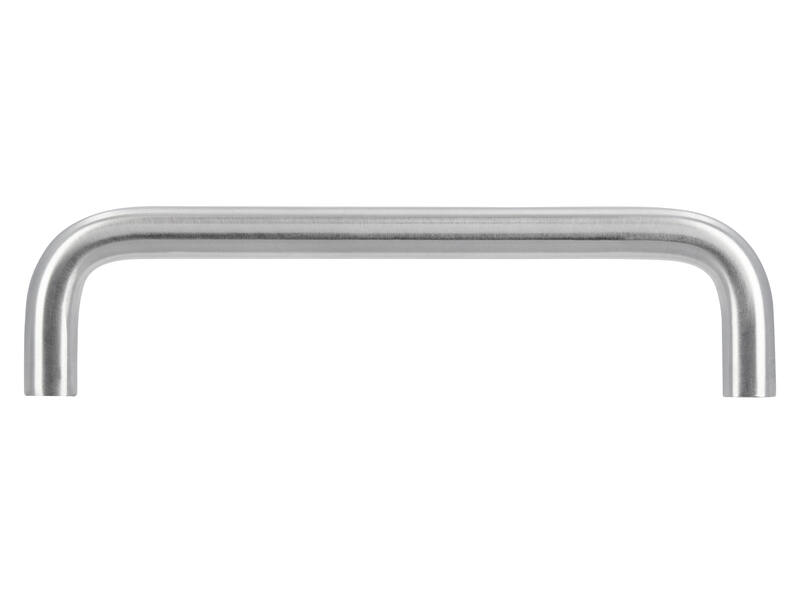 Meubelgreep RVS U-model 128mm 138x10x35mm