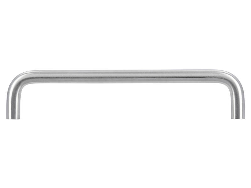 Meubelgreep RVS U-model 160mm 170x10x35mm