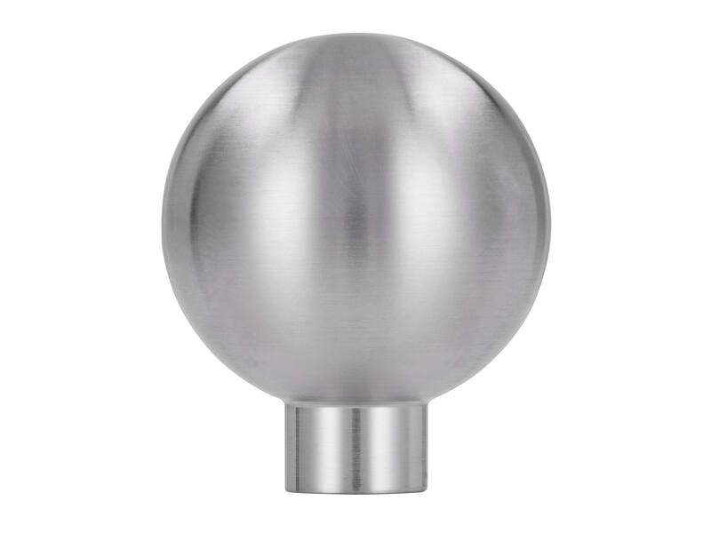 Meubelknop RVS 34mm 34x34x40mm