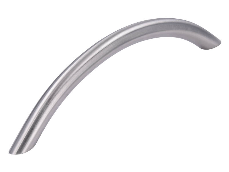 Meubelgreep RVS boog 128mm 145x10x35mm